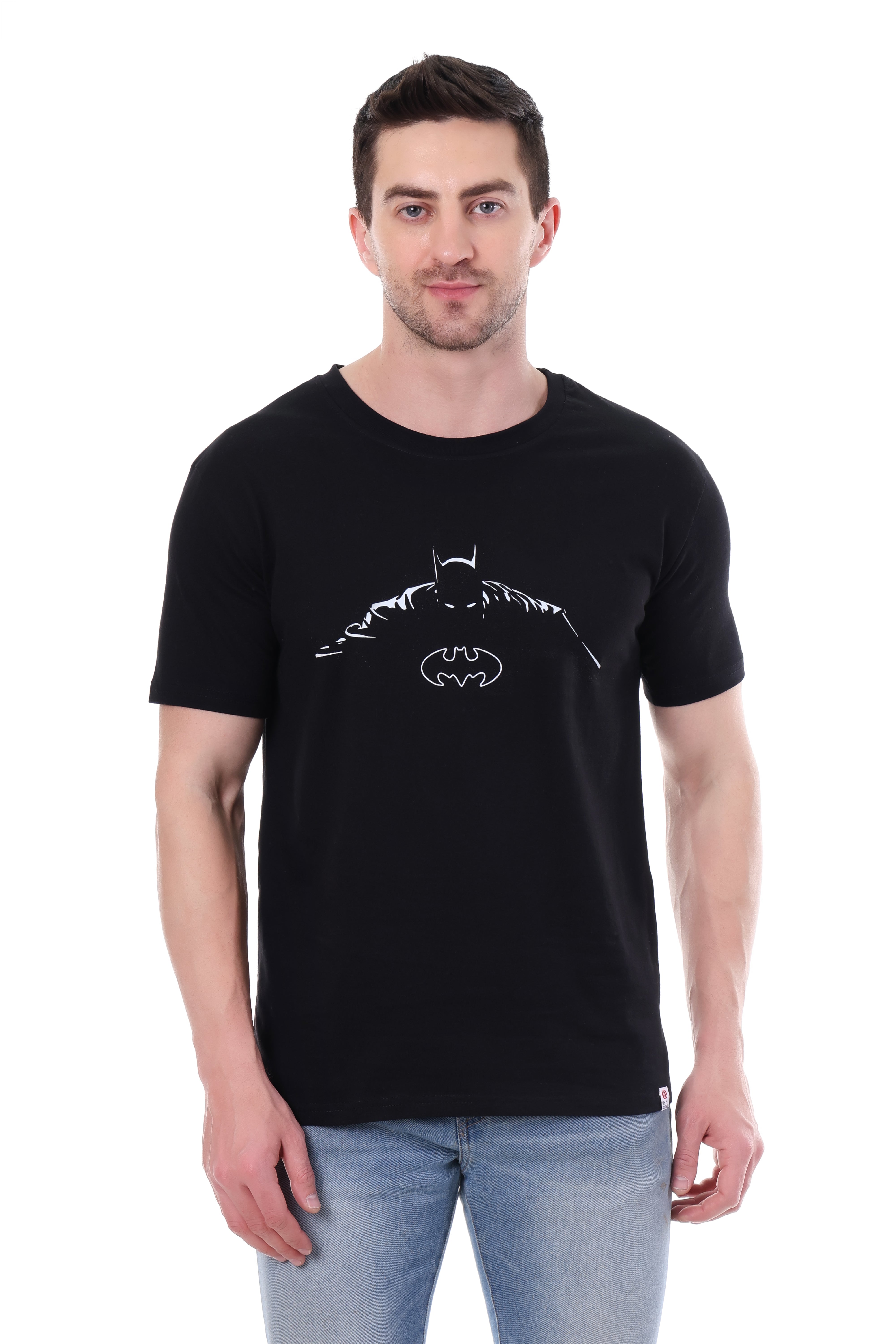 BATMAN Graphic Premium Black Regular Fit Unisex Tshirt